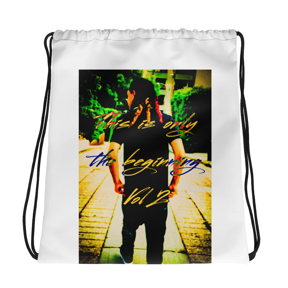 This is only the beginning vol 2 Drawstring bag